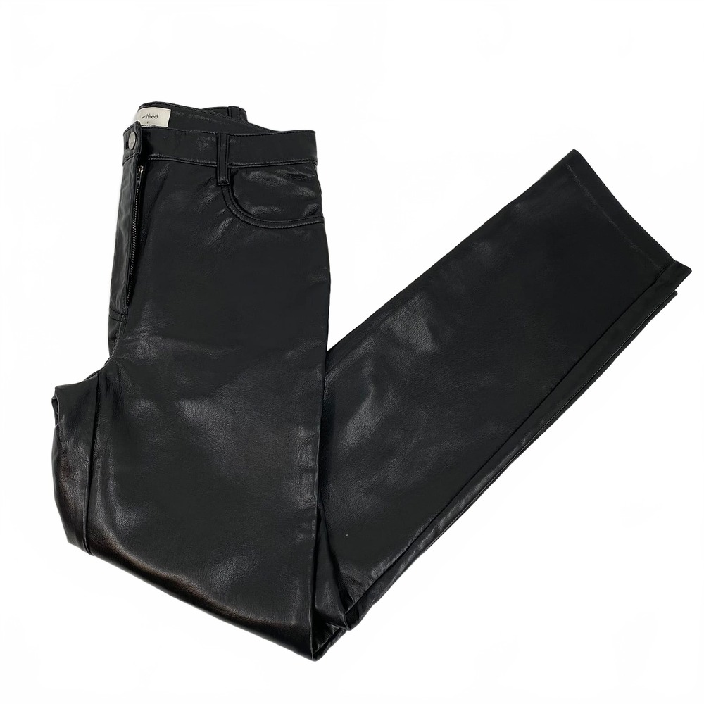 Wilfred Melina Pant Black Straight Leg Pants | Womens 0